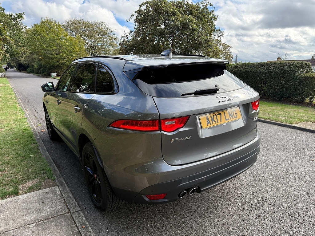 Jaguar F-Pace D180 R-sport U3768 Ulez Grey #6