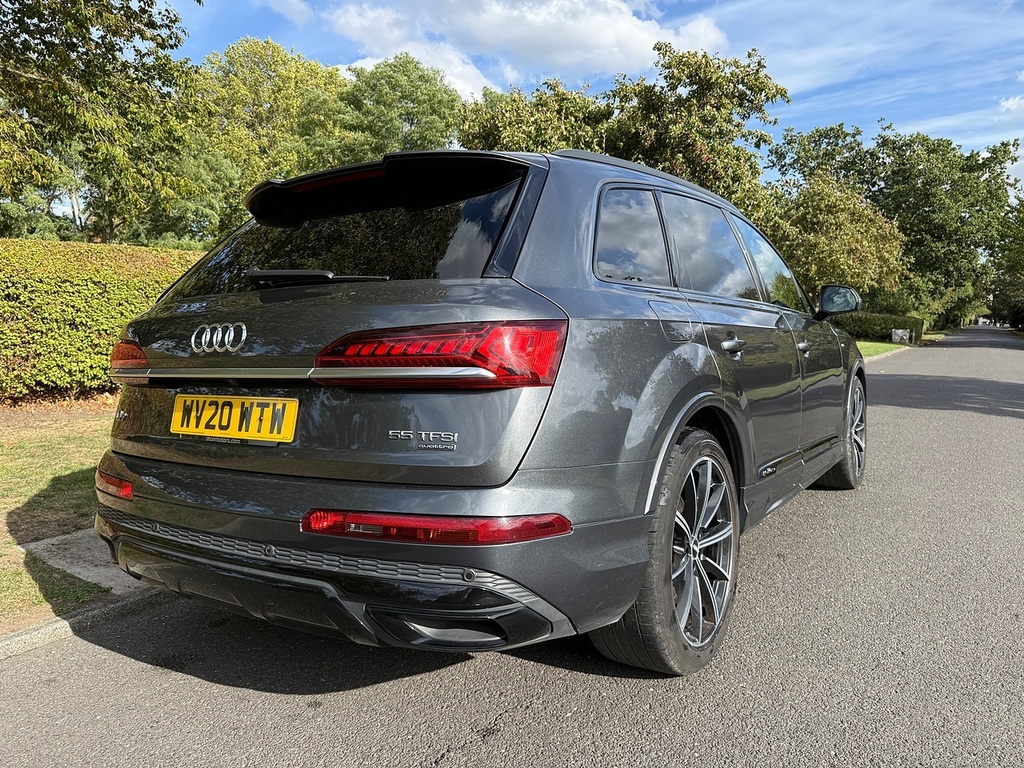 Audi Q7 Tfsi V6 Black Edition U3782 Ulez Grey #4