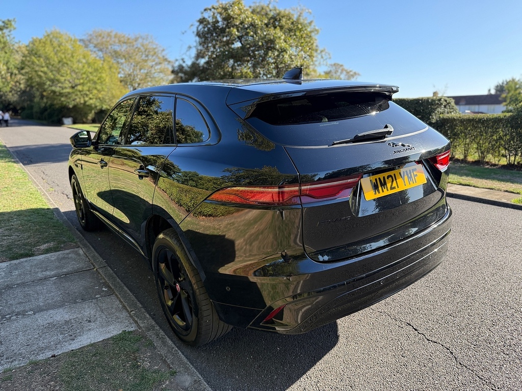 Jaguar F-Pace D200 Mhev R-dynamic S U3793 Ulez Black #6