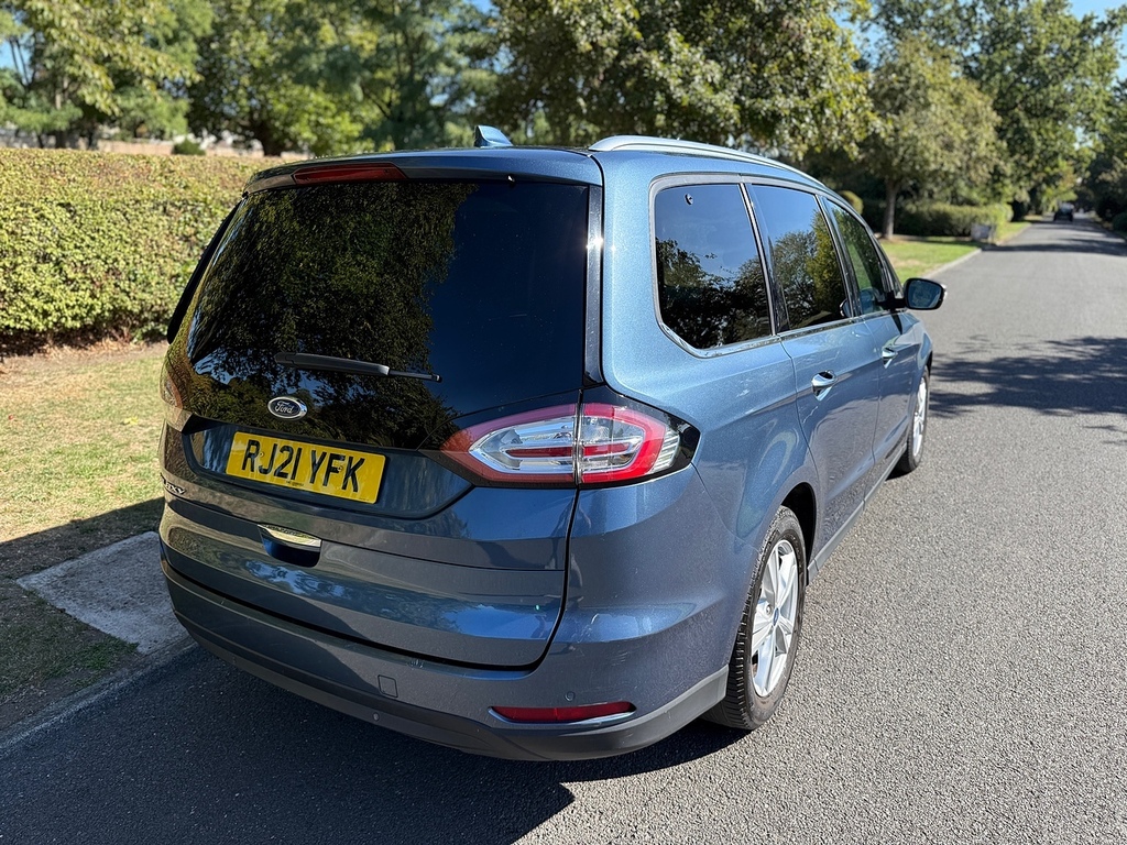 Ford Galaxy Ecoblue Titanium U3791 Ulez Blue #4