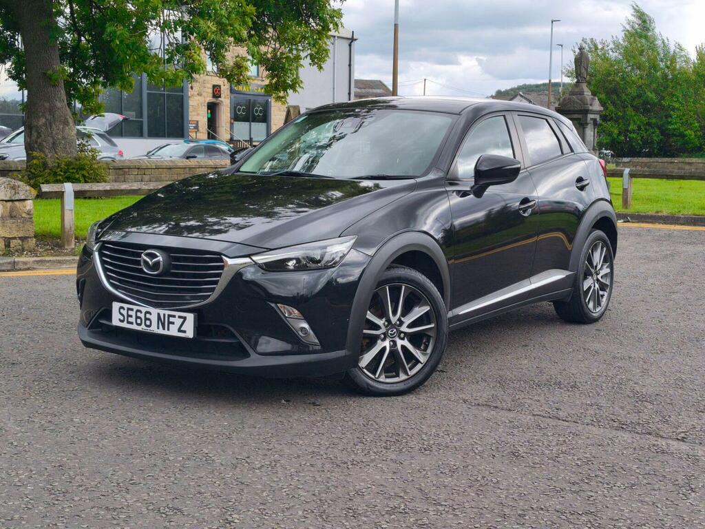 Mazda CX-3 2.0 Skyactiv-g Sport Nav Euro 6 Ss 201766 SE66NFZ Black #2
