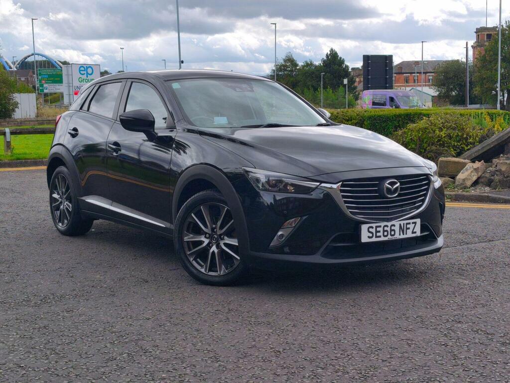 Mazda CX-3 2.0 Skyactiv-g Sport Nav Euro 6 Ss 201766 SE66NFZ Black