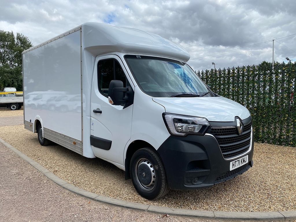 Renault Master Dci 35 Business 2.3 L3 Lwb Lo Loader Barn Doors - White