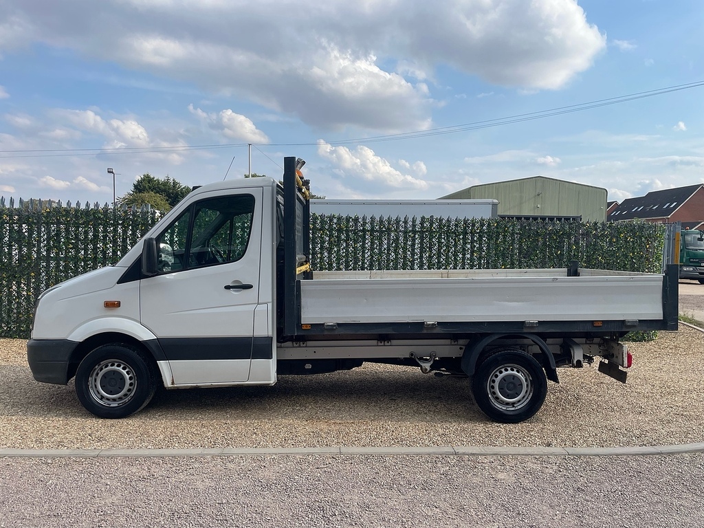 Volkswagen Crafter Cr35 2.0 Tdi Medium Wheel Base Mwb High Roof Panel White #5