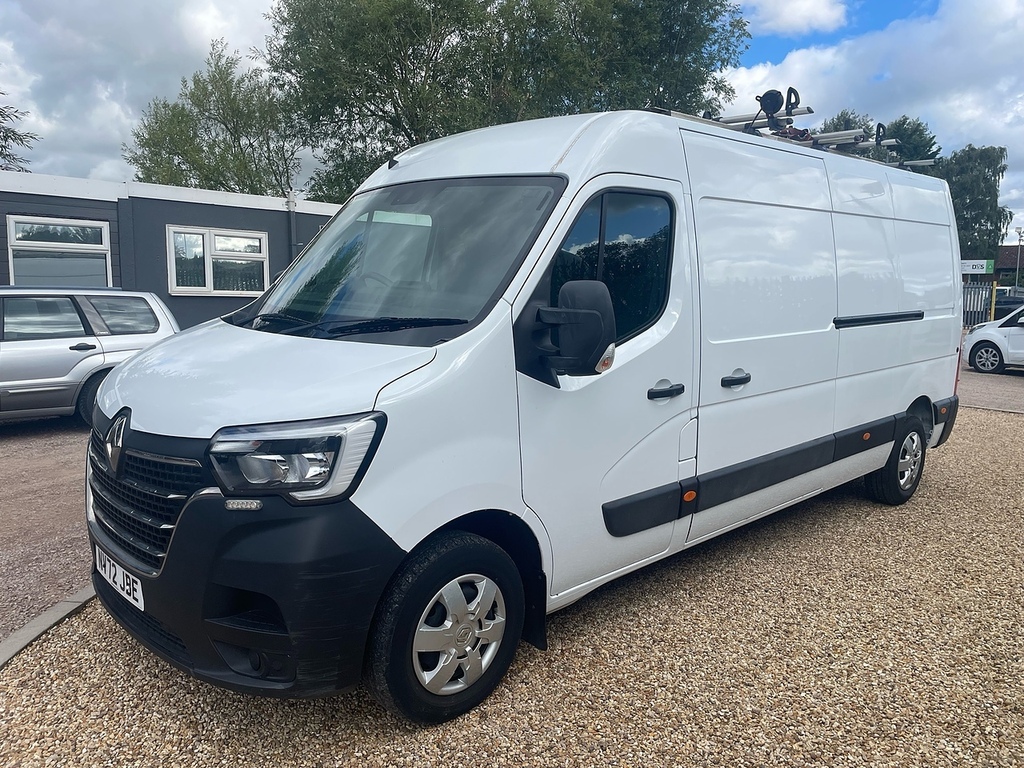 Renault Master Dci 35 Business 2.3 L3 Lwb Panel Van - White White #2