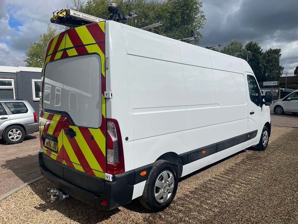 Renault Master Dci 35 Business 2.3 L3 Lwb Panel Van - White White #4