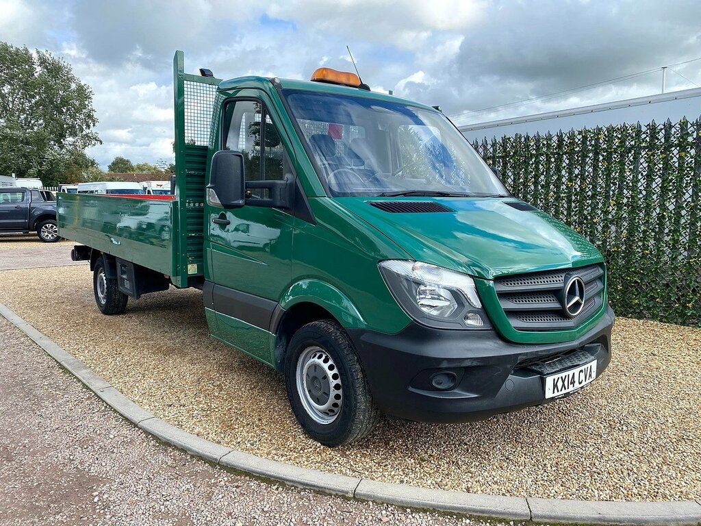 Mercedes-Benz Sprinter 313 2.1 Cdi L3 Lwb 14Ft Dropside - Green Green