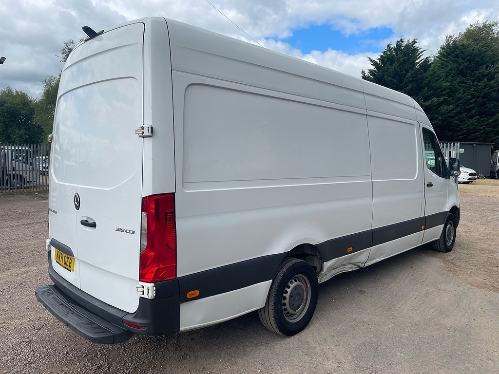 Mercedes-Benz Sprinter 315 2.0 Cdi Progressive L3 Lwb Panel Van - White White #4