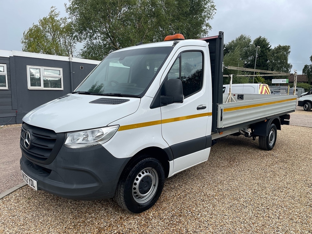 Mercedes-Benz Sprinter 315 2.0 Cdi Progressive L3 Lwb 14Ft Dropside - Whi White #2