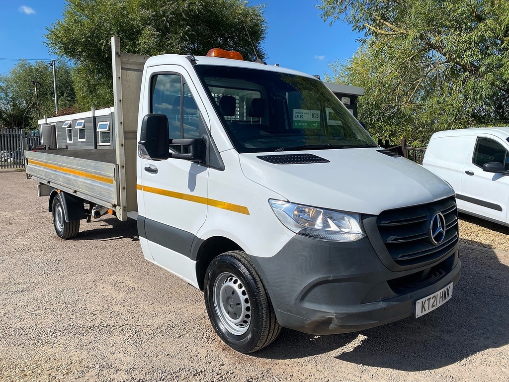 Mercedes-Benz Sprinter Panel Van 2.0 315 Cdi Progressive Rwd L3 H2 Euro 6 White #1