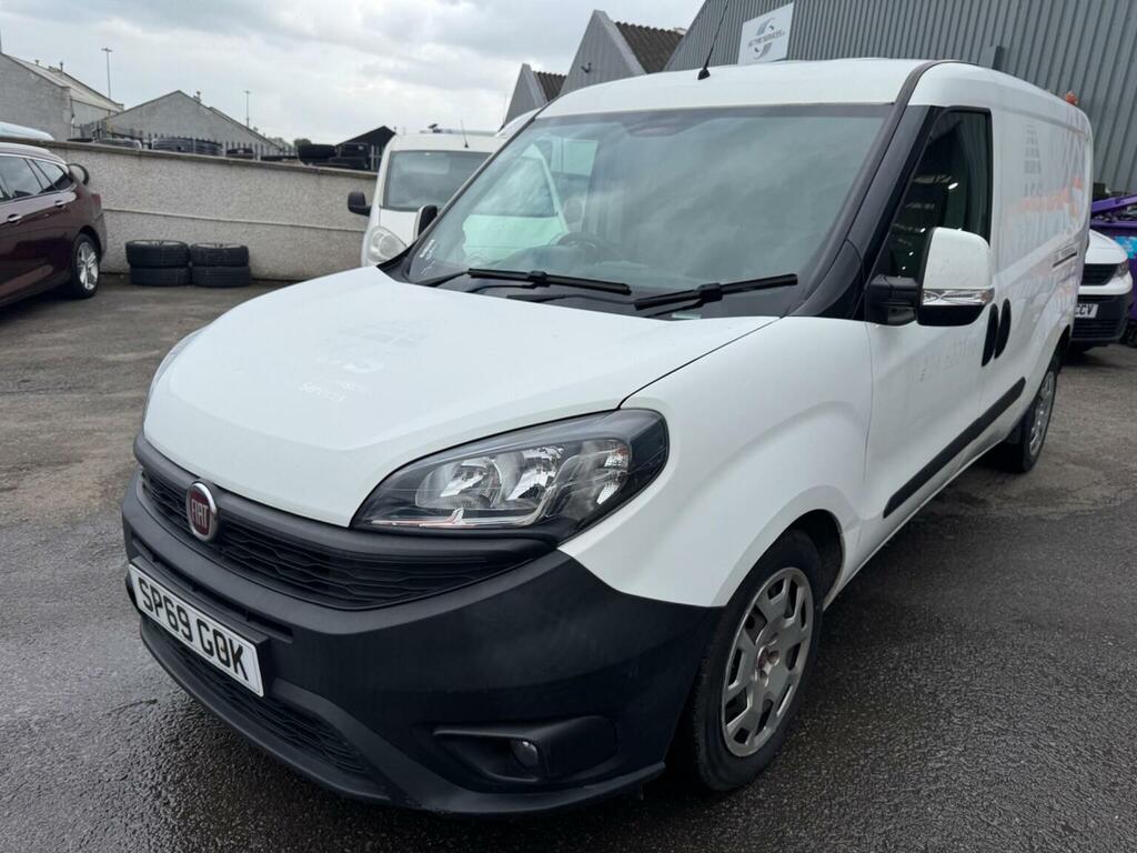 Fiat Doblo Panel Van 1.6 Multijetii Maxi Tecnico L2 H1 Euro 6 White #2