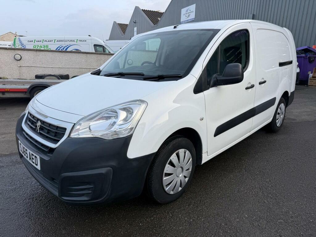 Peugeot Partner Panel Van 1.6 Bluehdi 750 Se L2 Ss 201565 White #2