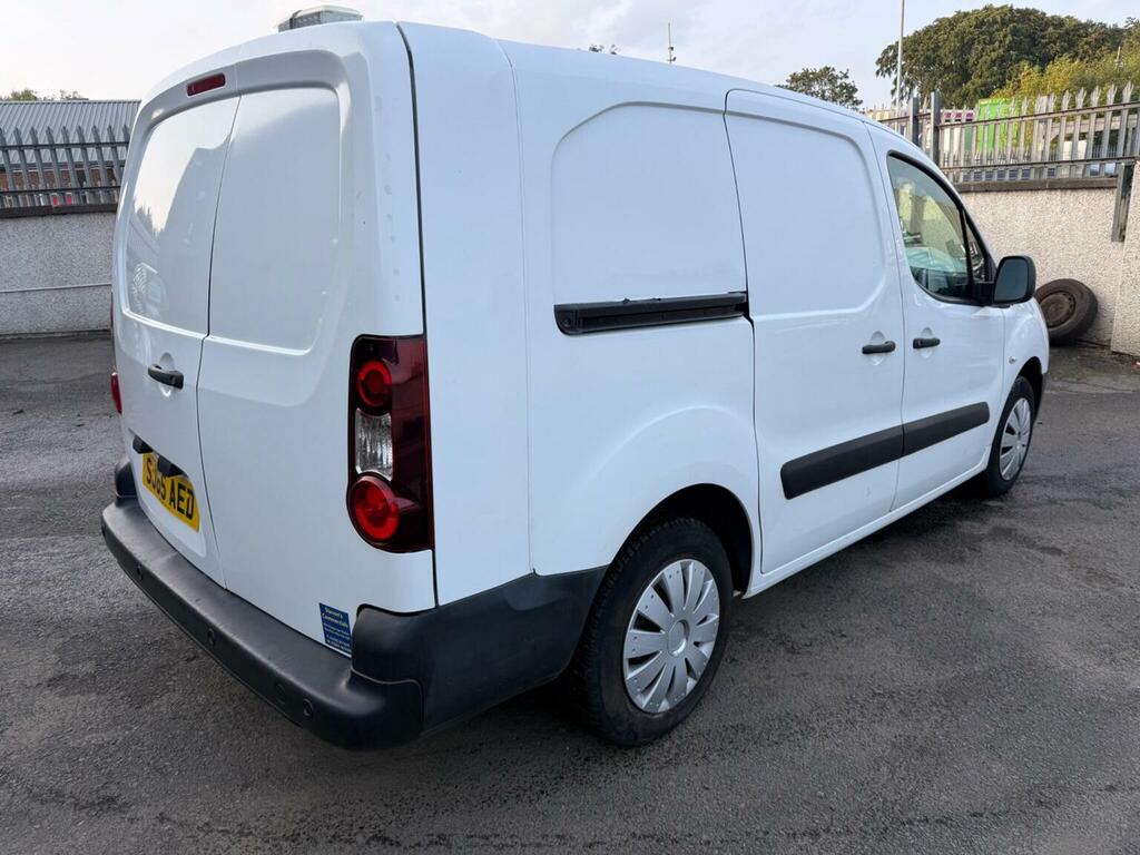 Peugeot Partner Panel Van 1.6 Bluehdi 750 Se L2 Ss 201565 White #4