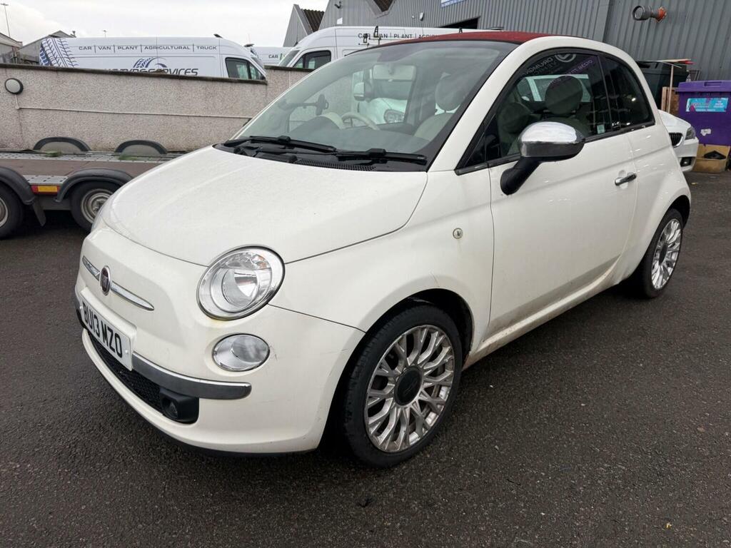 Fiat 500C 1.2 Lounge Euro 5 White #2