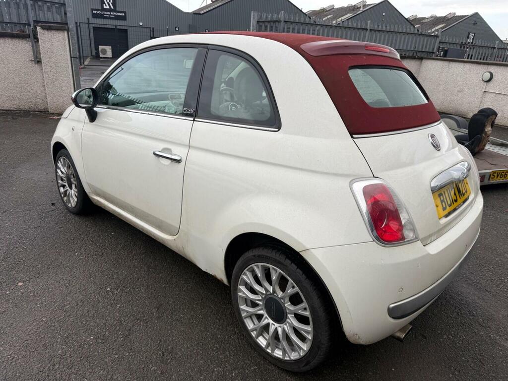 Fiat 500C 1.2 Lounge Euro 5 White #3