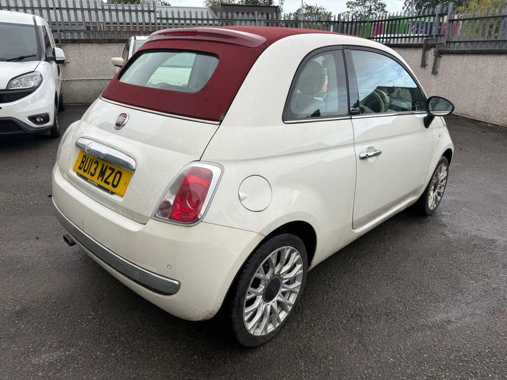 Fiat 500C 1.2 Lounge Euro 5 White #4