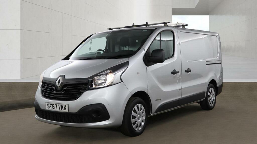 Renault Trafic 1.6 Dci 27 Business Swb Standard Roof Euro 6 Silver #2
