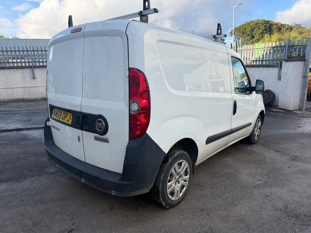 Fiat Doblo 1.3 Multijetii Tecnico L1 H1 Euro 6 Ss White #4