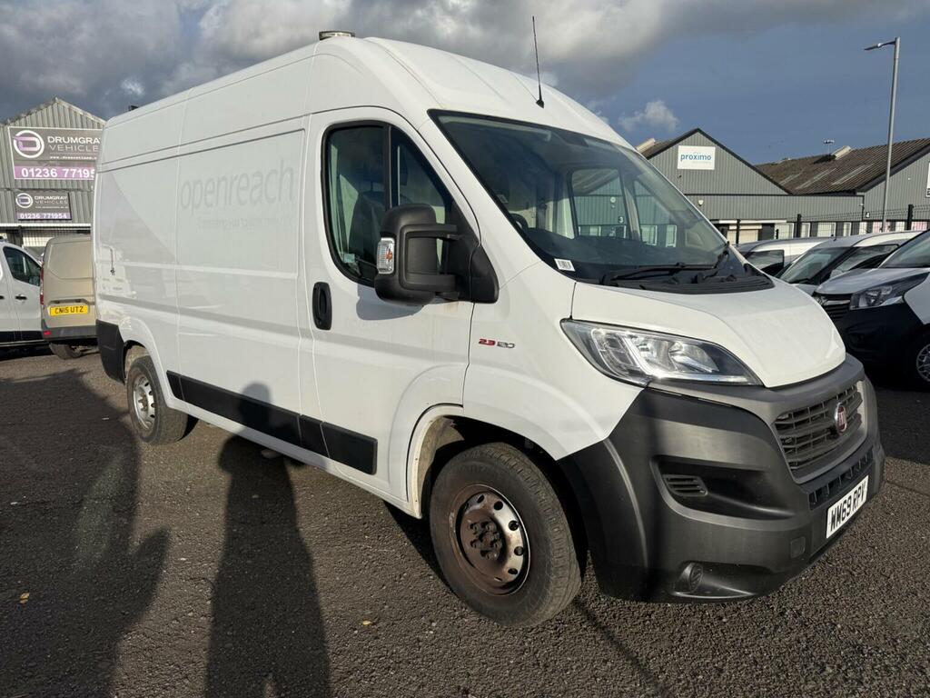 Fiat Ducato 2.3 Multijetii 35 M H2 Euro 6 White