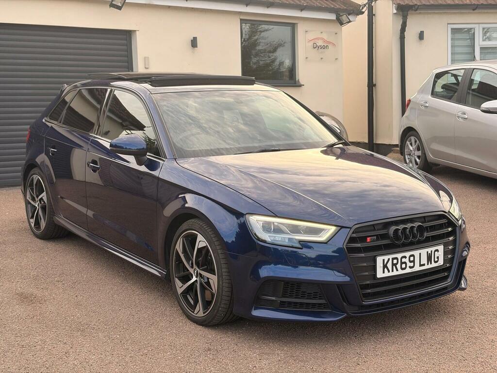 Audi S3 2.0 Tfsi Black Edition Sportback S Tronic Quattro Blue #3