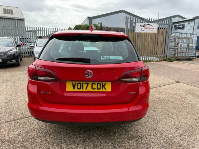 Vauxhall Astra 1.6 Cdti Blueinjection Sri Nav Sports Tourer D Red #6