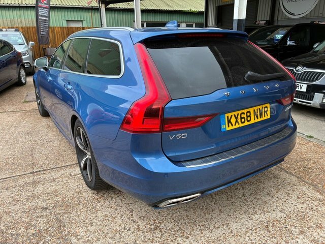 Volvo V90 2.0 D5 Powerpulse R-design Estate Blue #5