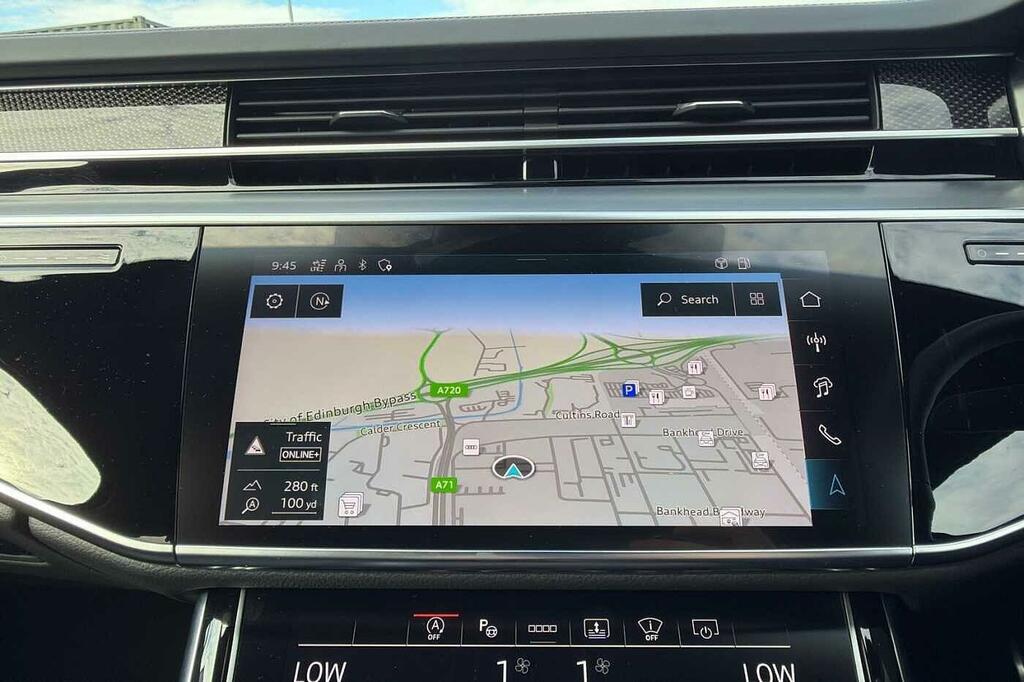 Audi A8 3.0 Tdi V6 50 Black Edition Saloon Tipt Black #35