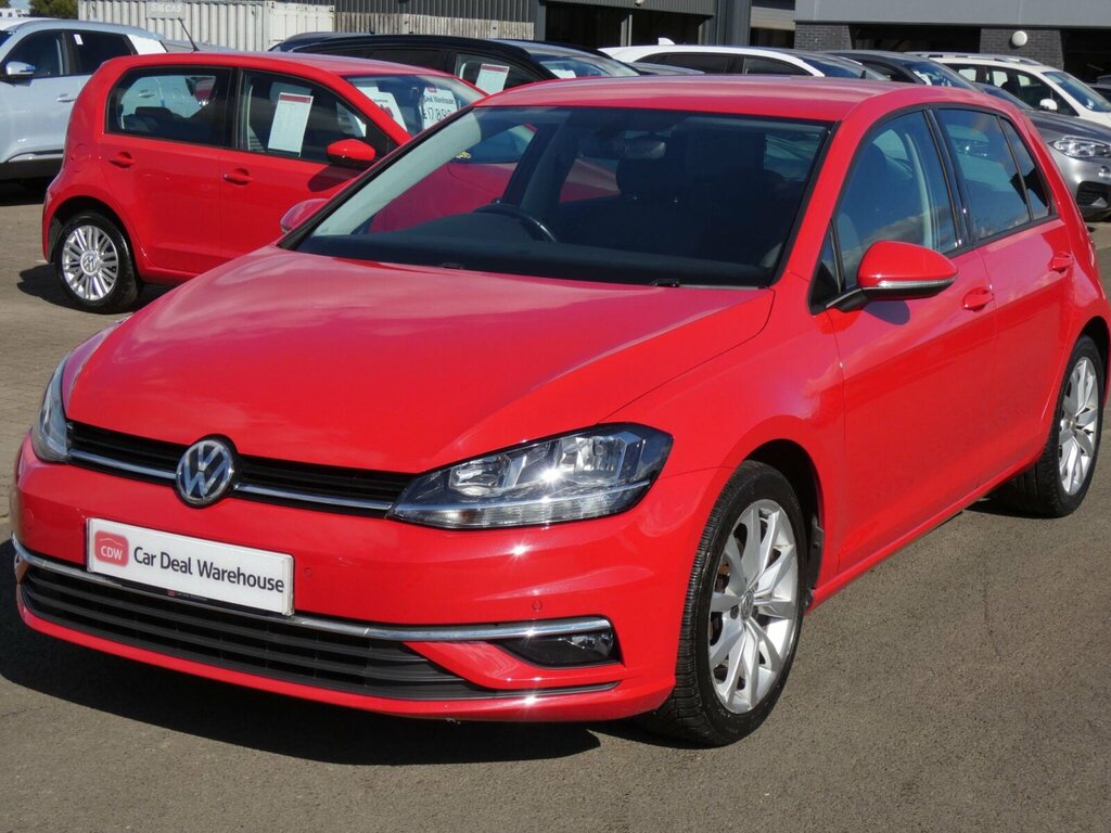 Volkswagen Golf 1.6 Tdi Gt Dsg Euro 6 Ss Red #5
