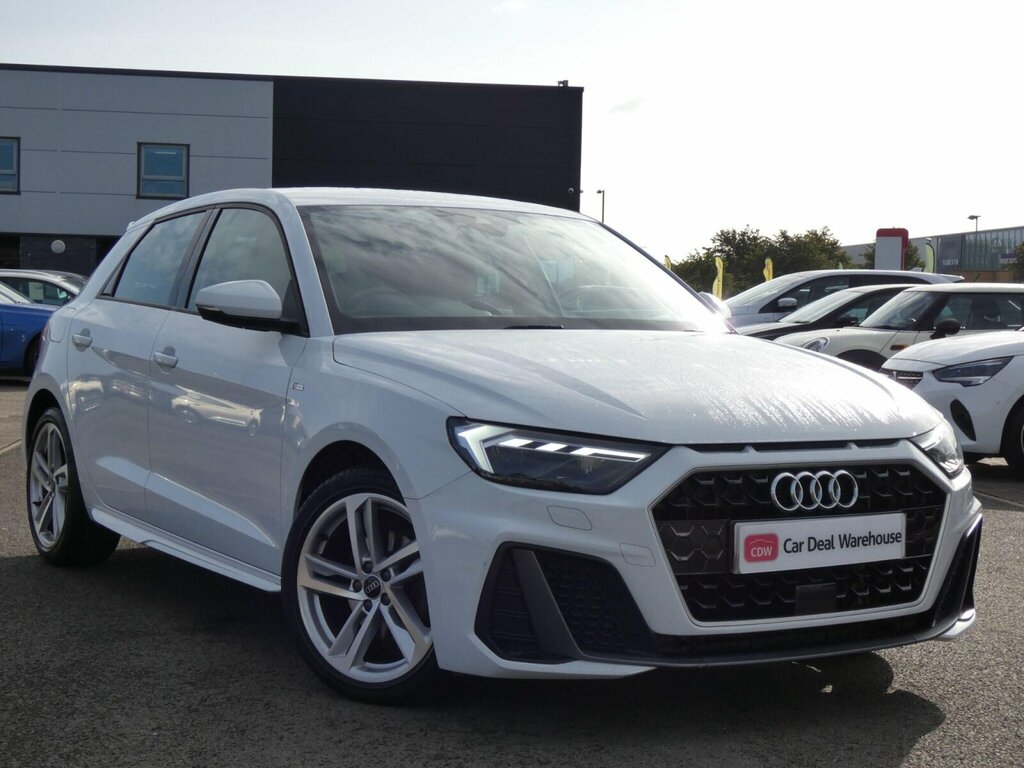 Audi A1 1.0 Tfsi 30 S Line Sportback S Tronic Euro 6 Ss White