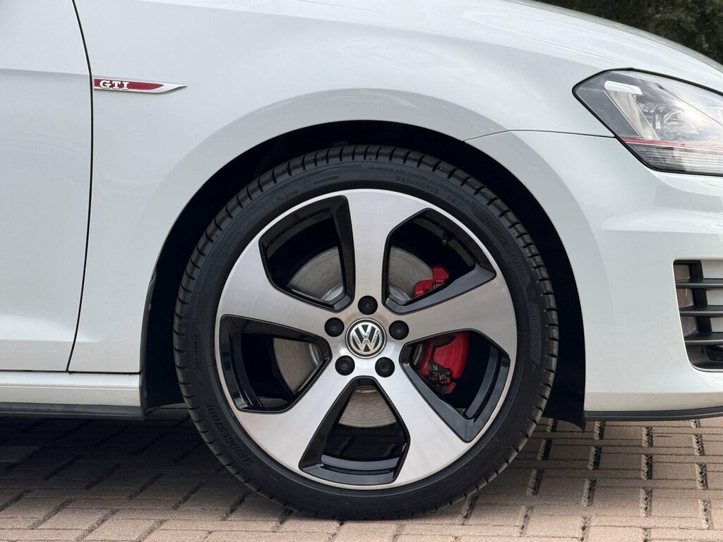 Volkswagen Golf 2.0 Tsi Gti White #5