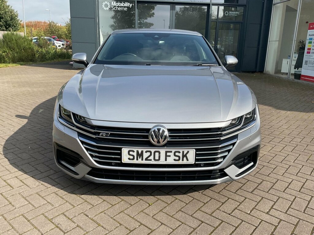 Volkswagen Arteon 2.0 Tdi R-line Fastback Dsg Euro 6 Ss Silver #3