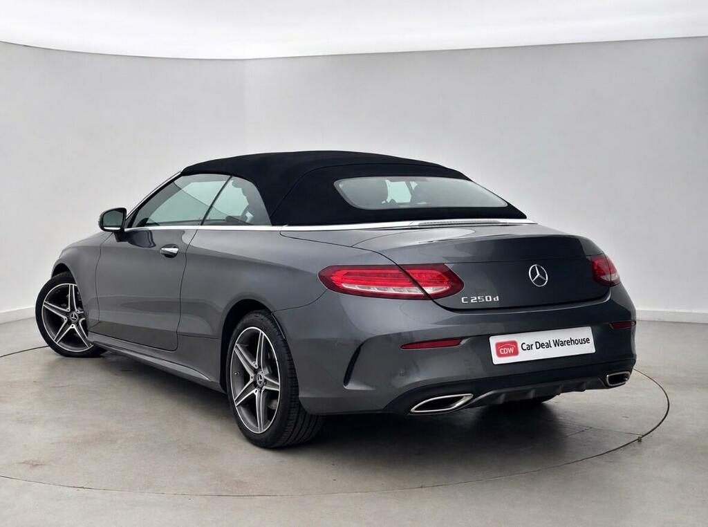 Mercedes-Benz C Class 2.1 C250d Amg Line Premium Plus Cabriolet G-tron Grey #4