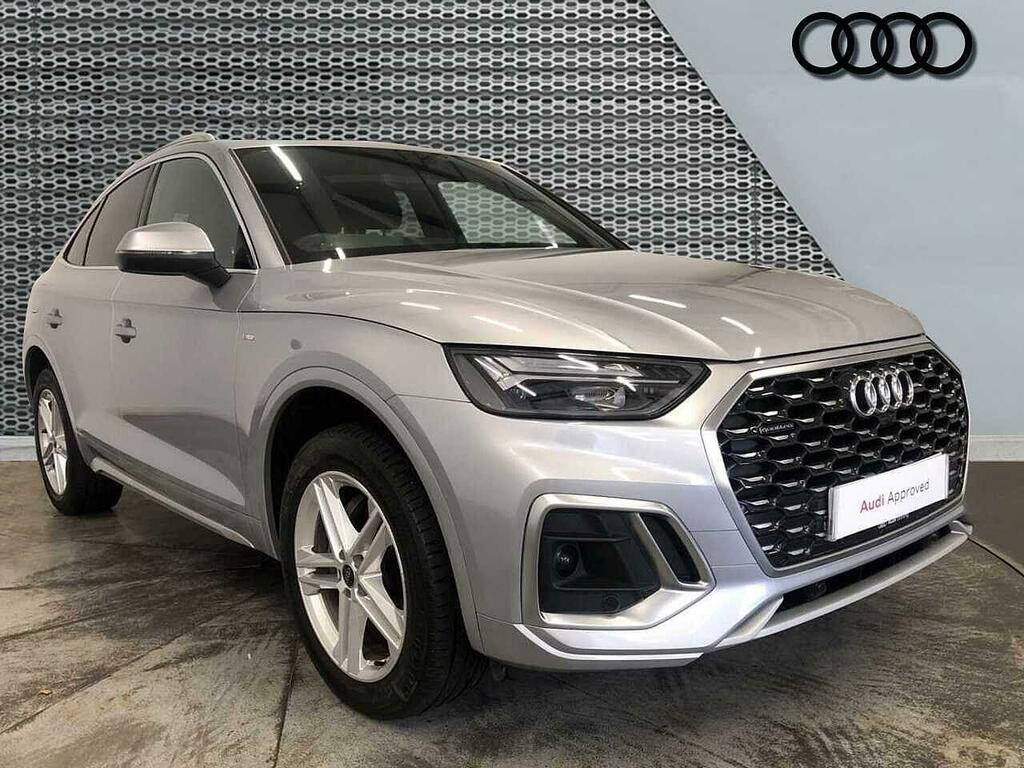 Audi Q5 S Line 40 Tdi Quattro 204 Ps S Tronic Silver