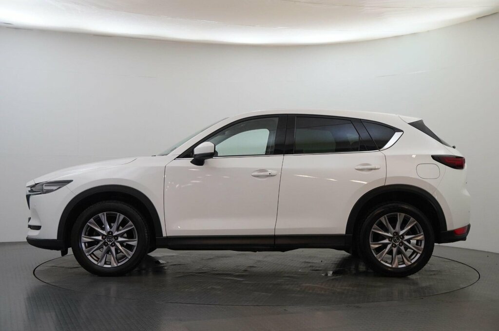Mazda CX-5 2.0 Skyactiv-g Sport Nav Euro 6 Ss White #4