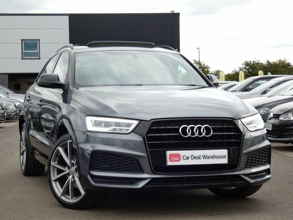 Audi Q3 2.0 Tdi Black Edition Euro 6 Ss Grey