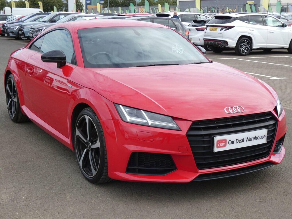 Audi TT 1.8 Tfsi Black Edition Euro 6 Ss Red #3