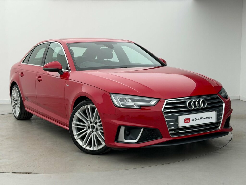 Audi A4 2.0 Tfsi 35 S Line Euro 6 Ss Red