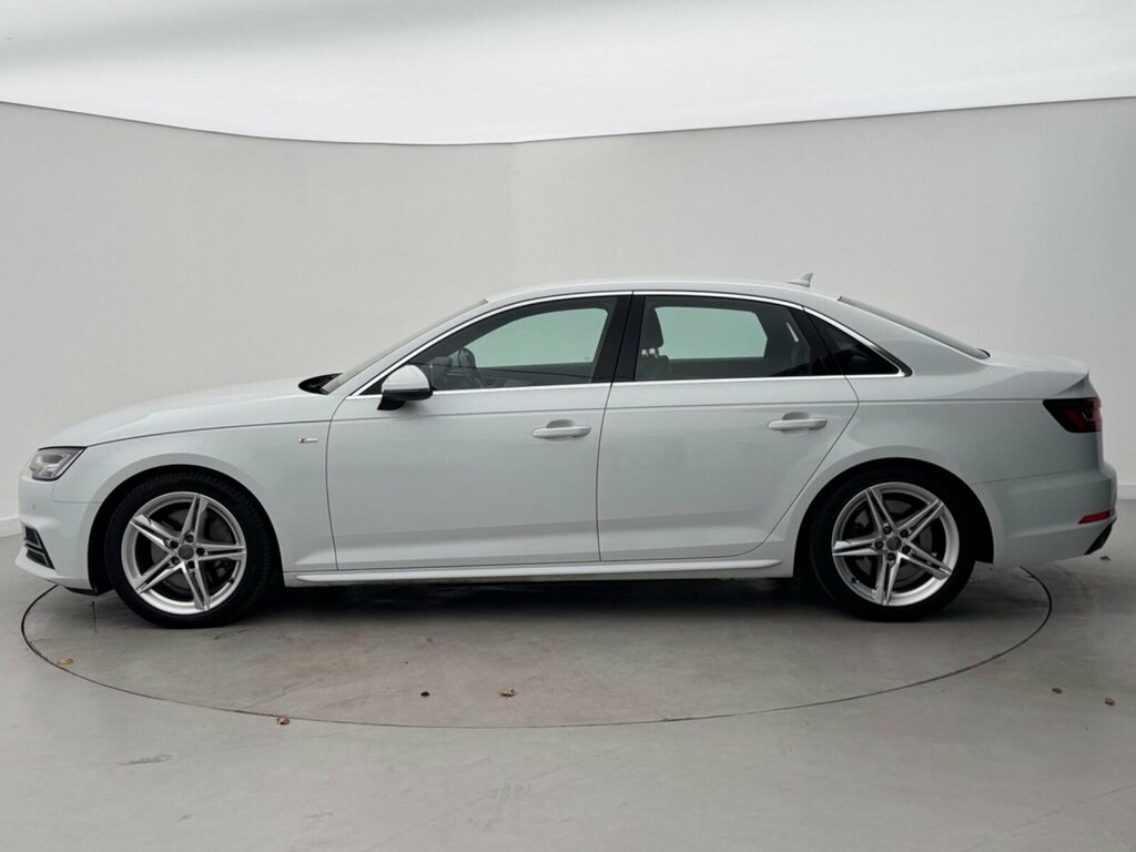 Audi A4 2.0 Tfsi 45 S Line S Tronic Quattro Euro 6 Ss 4 White #4