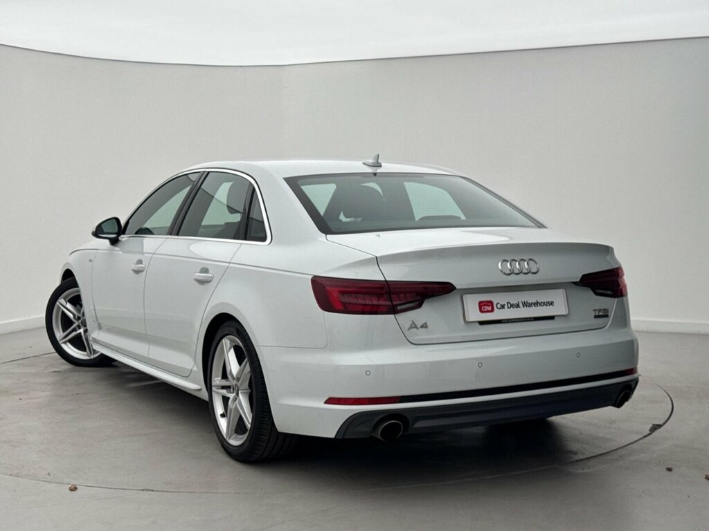 Audi A4 2.0 Tfsi 45 S Line S Tronic Quattro Euro 6 Ss 4 White #3