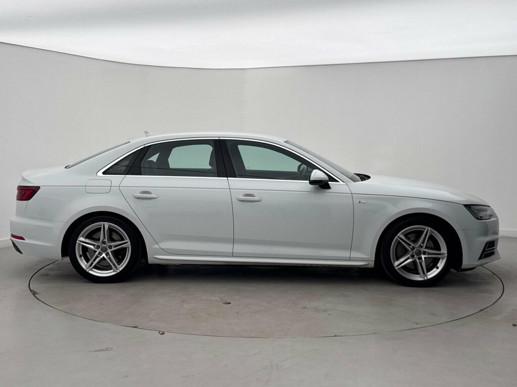 Audi A4 2.0 Tfsi 45 S Line S Tronic Quattro Euro 6 Ss 4 White #6