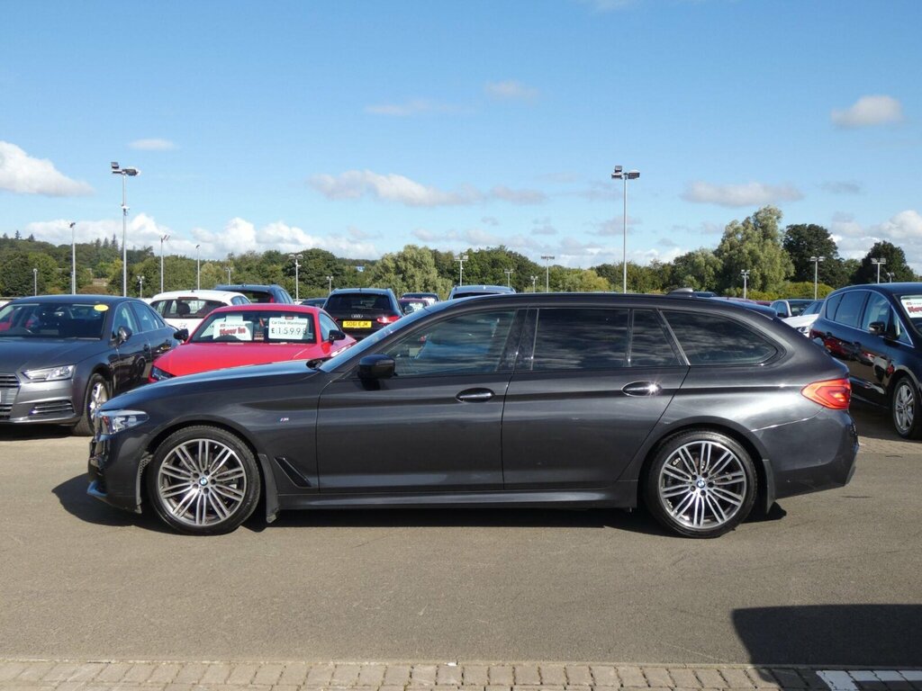 BMW 5 Series 2.0 520D M Sport Touring Euro 6 Ss Grey #4