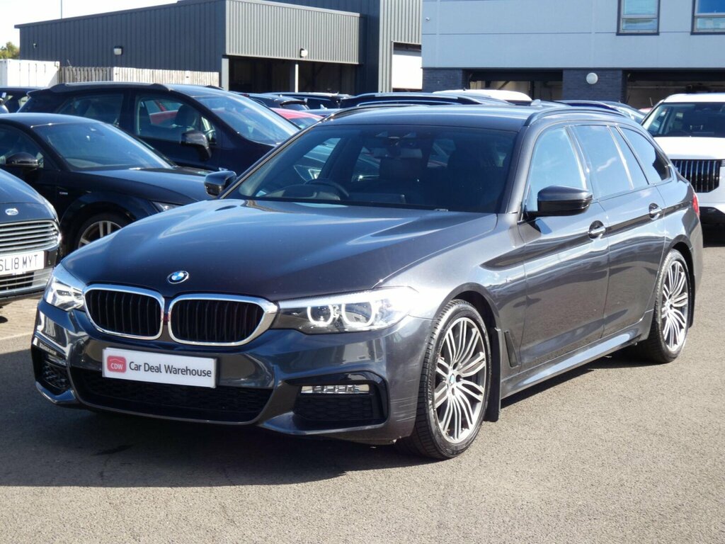 BMW 5 Series 2.0 520D M Sport Touring Euro 6 Ss Grey #3