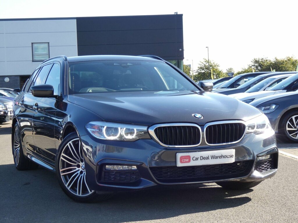 BMW 5 Series 2.0 520D M Sport Touring Euro 6 Ss Grey