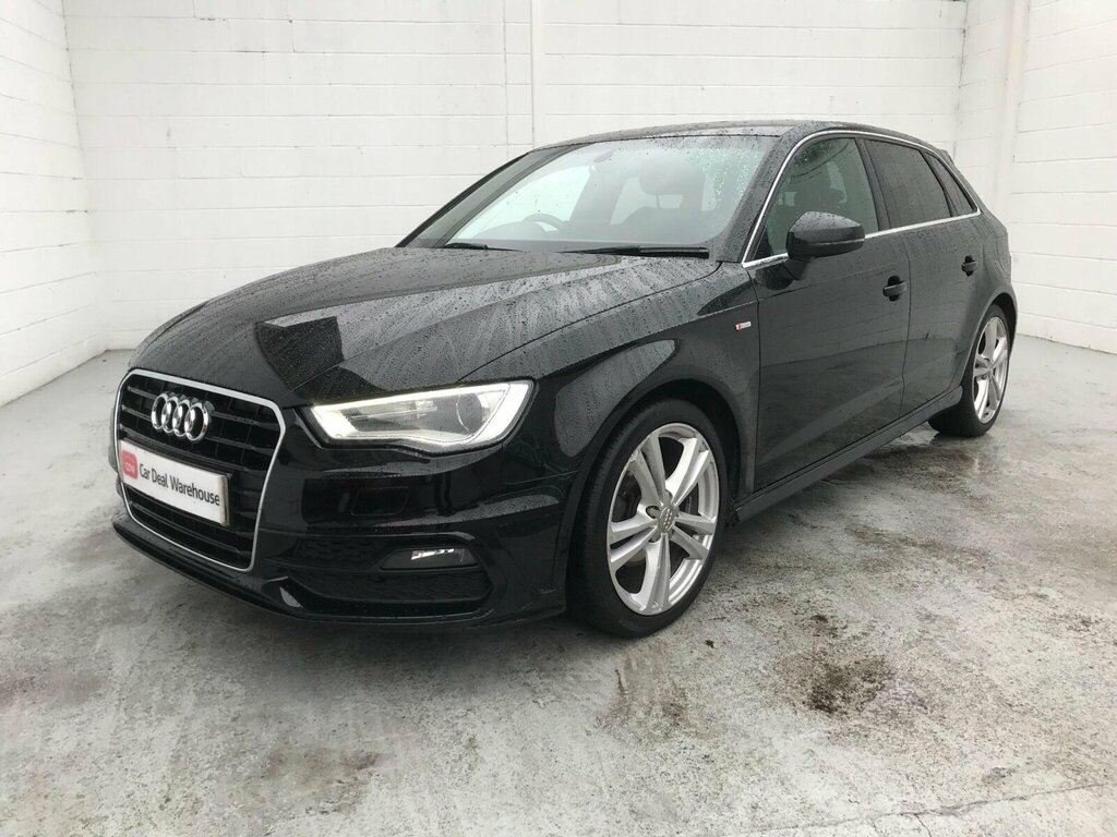 Audi A3 1.4 Tfsi S Line Sportback Euro 6 Ss Black #3