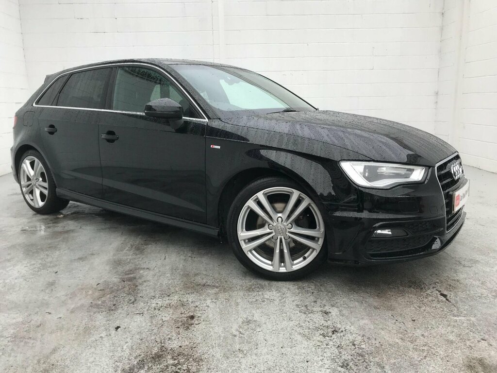 Audi A3 1.4 Tfsi S Line Sportback Euro 6 Ss Black #6