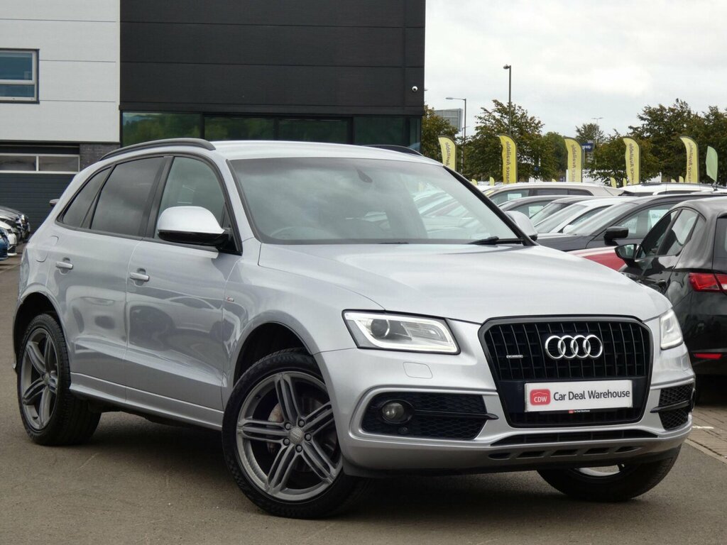 Audi Q5 2.0 Tdi S Line Plus Quattro Euro 5 Ss Silver