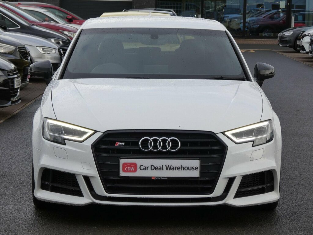 Audi A3 2.0 Tfsi Black Edition Sportback S Tronic Quattro White #2