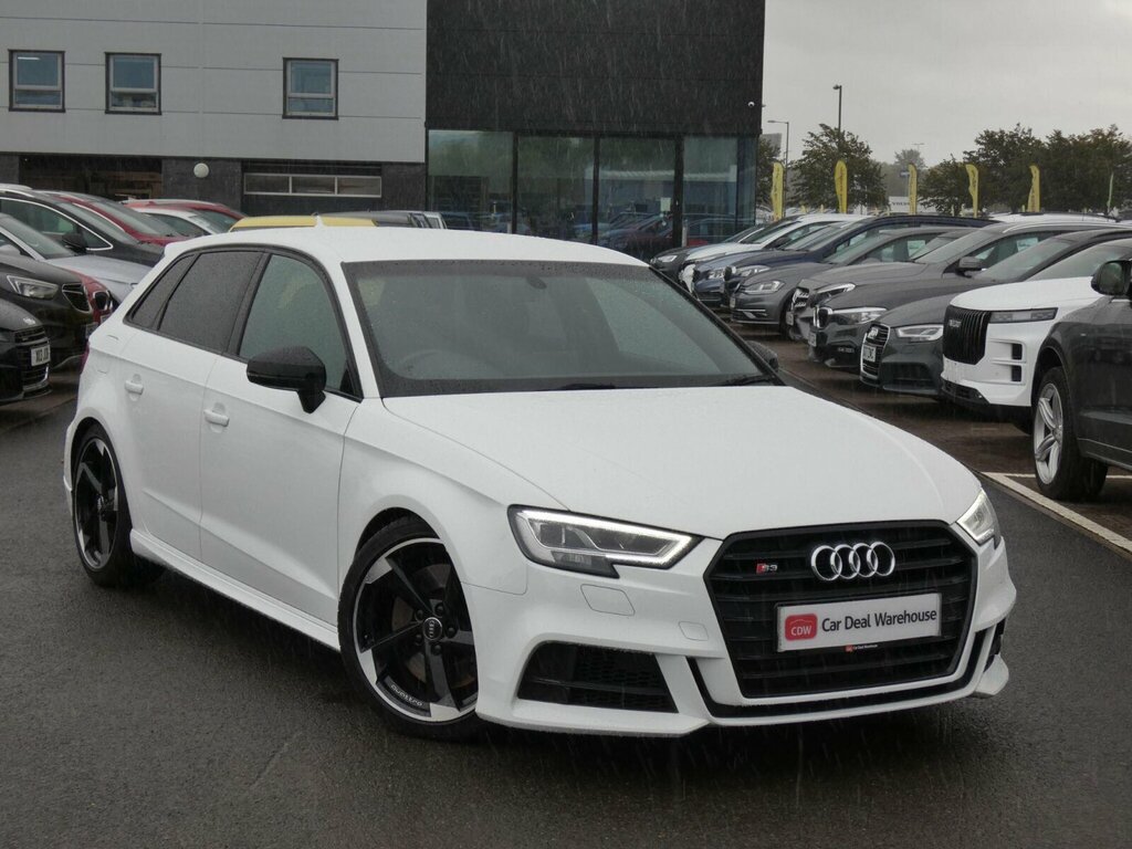 Audi A3 2.0 Tfsi Black Edition Sportback S Tronic Quattro White