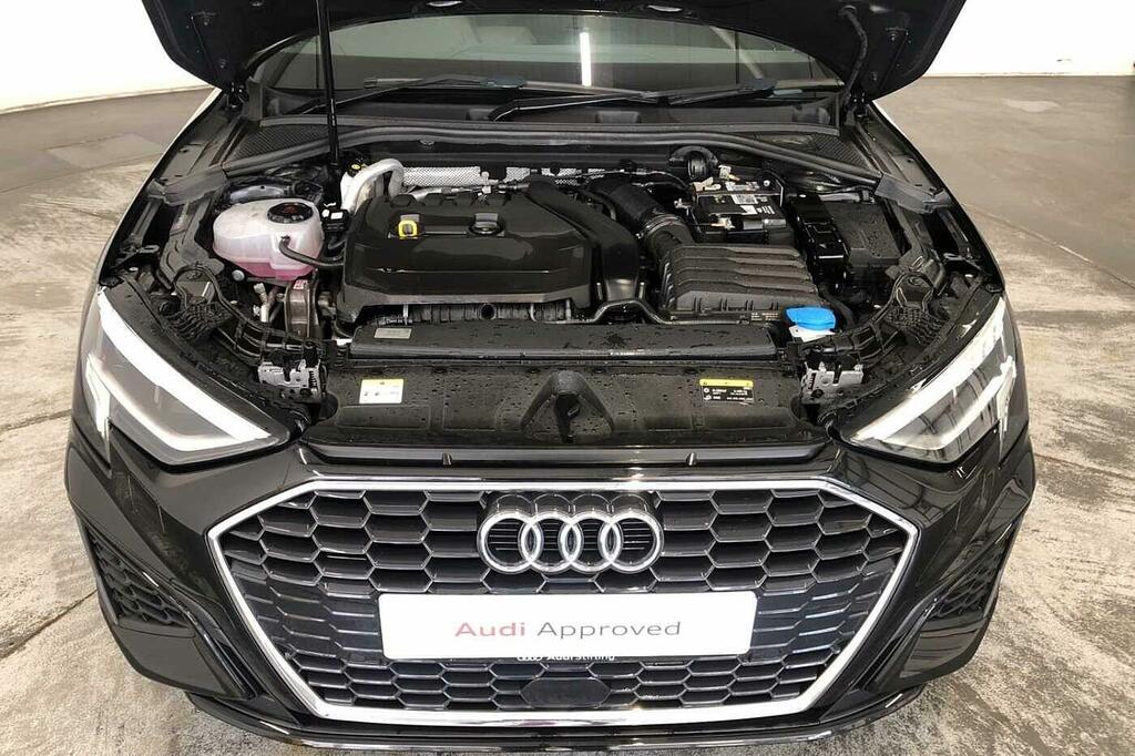 Audi A3 30 Tfsi Sport S Tronic Black #9