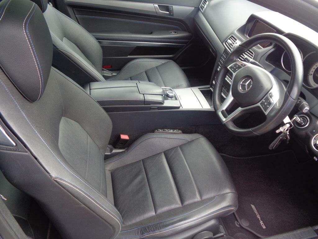 Mercedes-Benz E Class 2.0 E200 Amg Line Edition Coupe G-troni Blue #3